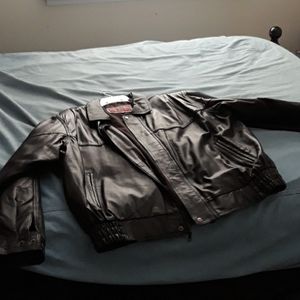 Leather jacket